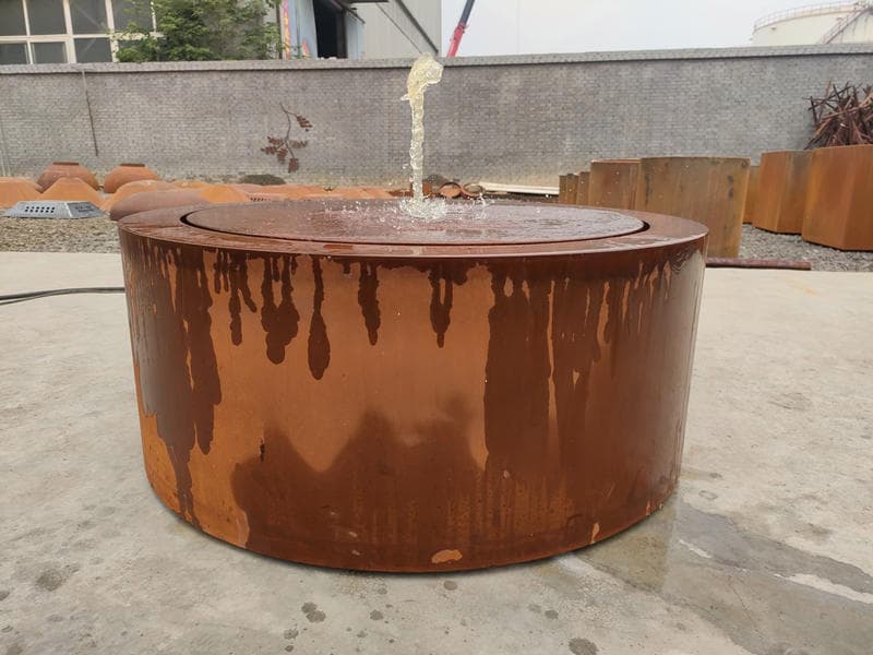 Corten Outdoor Water Fountain For porch France